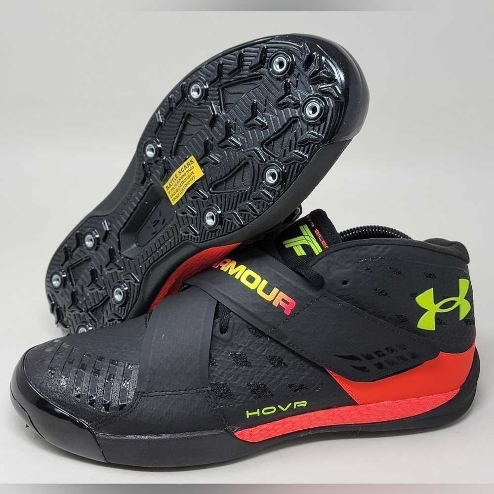 Under Armour Men UA HOVR Silencer Light Track Field Shoes 3022517-004 Size 9 New